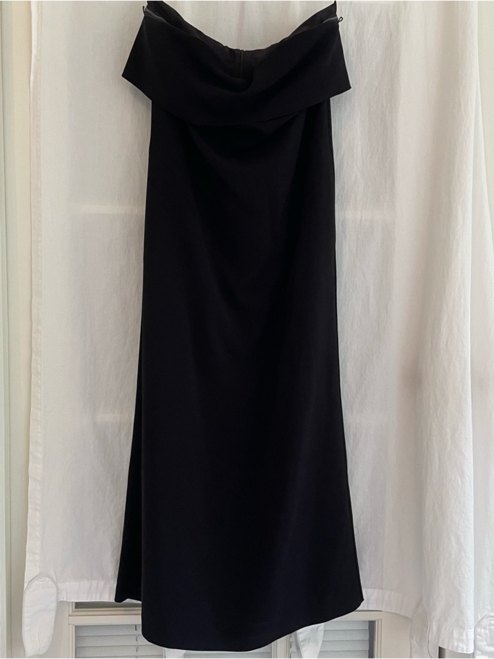 Banana Republic Black Strapless Dress